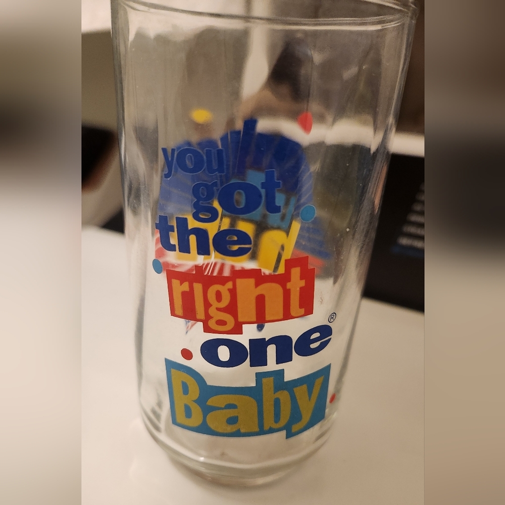 Vintage Rare 1970s Diet Pepsi Pair Of Glass Cups